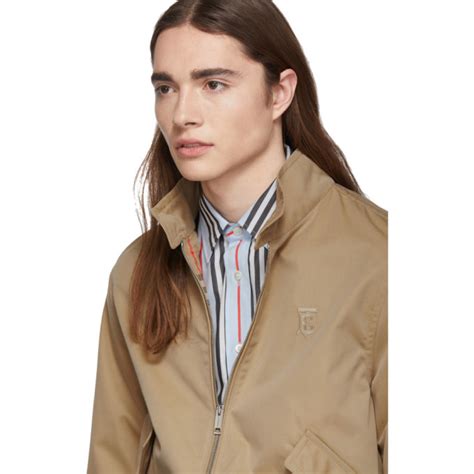 burberry tan whitstable jacket|net a porter Burberry jacket.